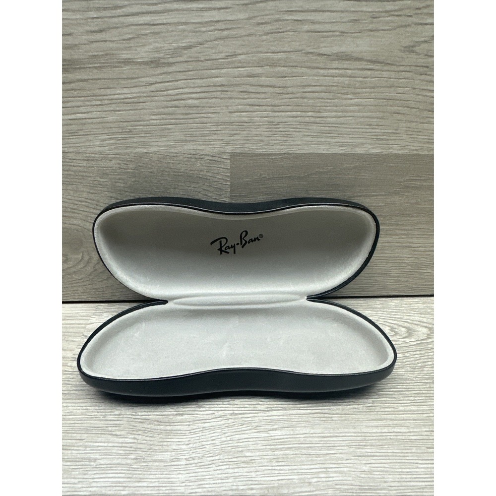 Ray-Ban Eyeglasses Sunglasses Glasses‎ Optical Black Hard Leather Case New